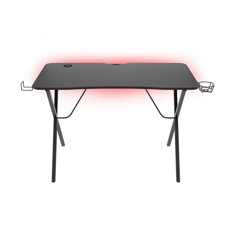 Detalle de Genesis Holm 200 RGB Mesa gaming negra