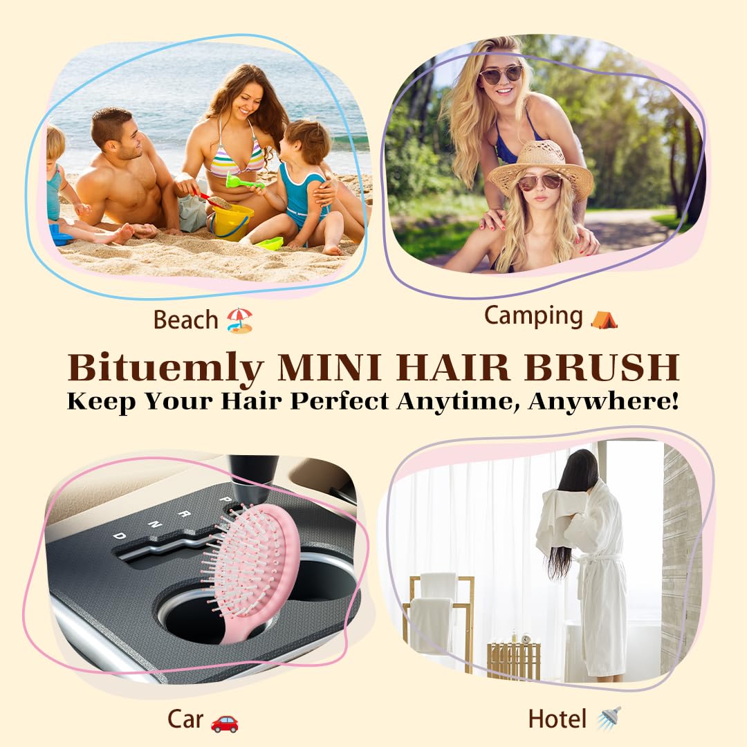 Thumbnail 5 de Bituemly Mini Hairbrush 10-Piece Set