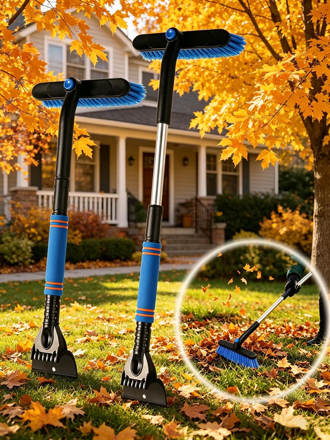 Detalle 2 de RARITYLL Extendable 2-in-1 Snow Brush & Ice Scraper