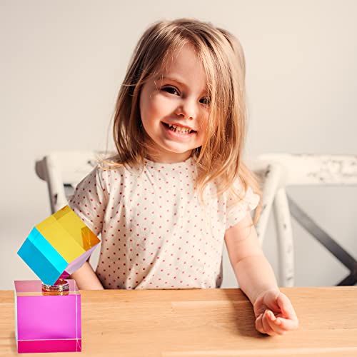 Thumbnail 6 de ECBANLI CMY Mixing Color Cube, 50 mm – Acryl CMYcube Prism als Lernspielzeug und Desktop-Deko