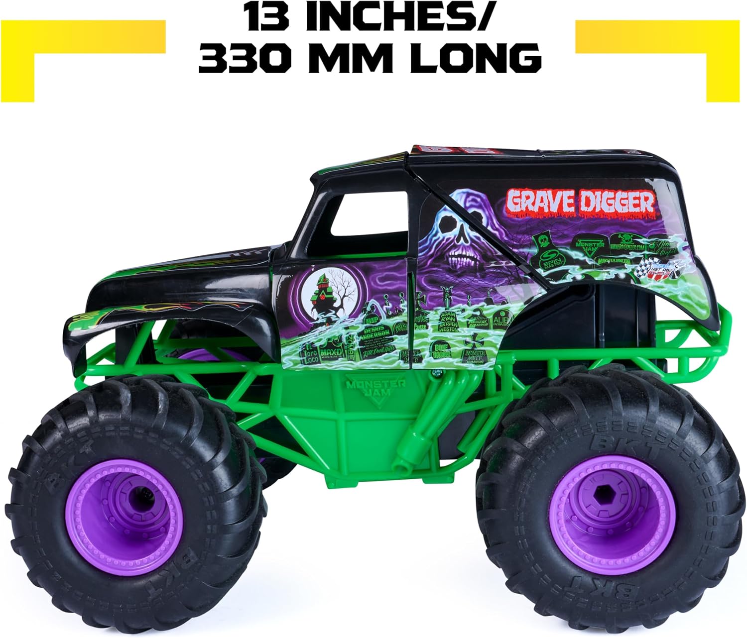 Detalle 2 de Monster Jam Grave Digger 1:15 RC Truck