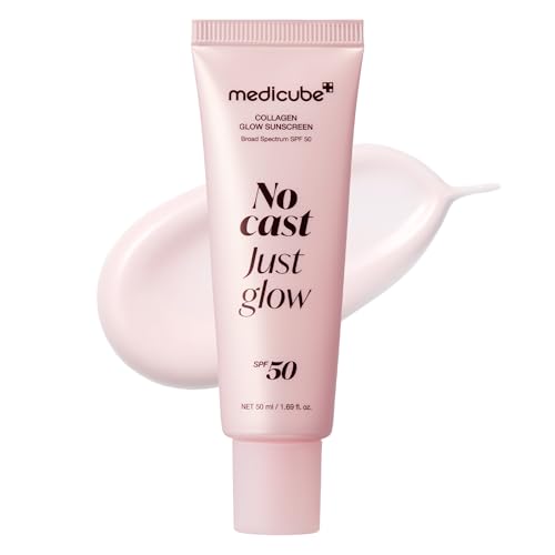 Detalle de medicube No Cast Just Glow Collagen Sunscreen SPF 50