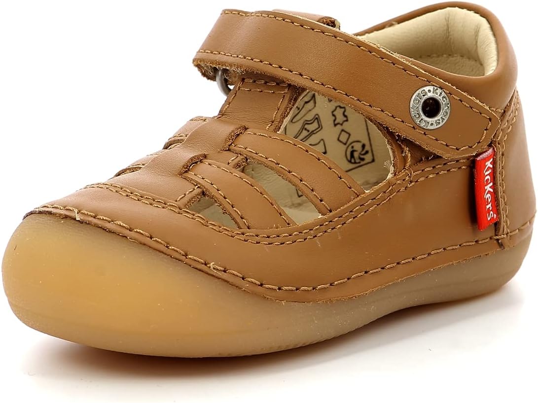 Detalle de Kickers Kinder SushyMary Jane Schuh aus weichem Leder (Unisex)