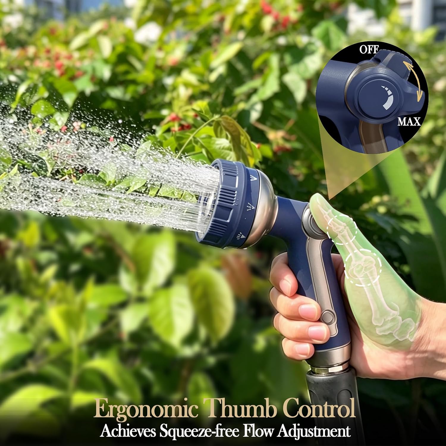 Thumbnail 1 de ELEPHOSE Metal Garden Hose Nozzle
