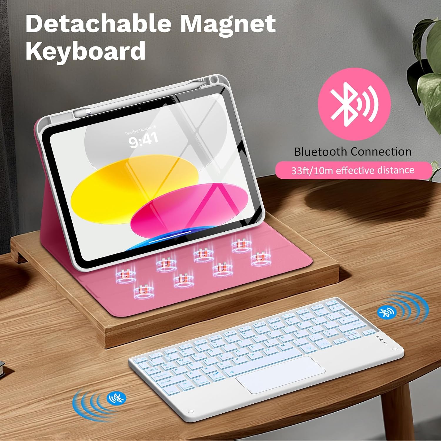 Detalle de MoKo iPad Keyboard Case for 11-Inch iPad