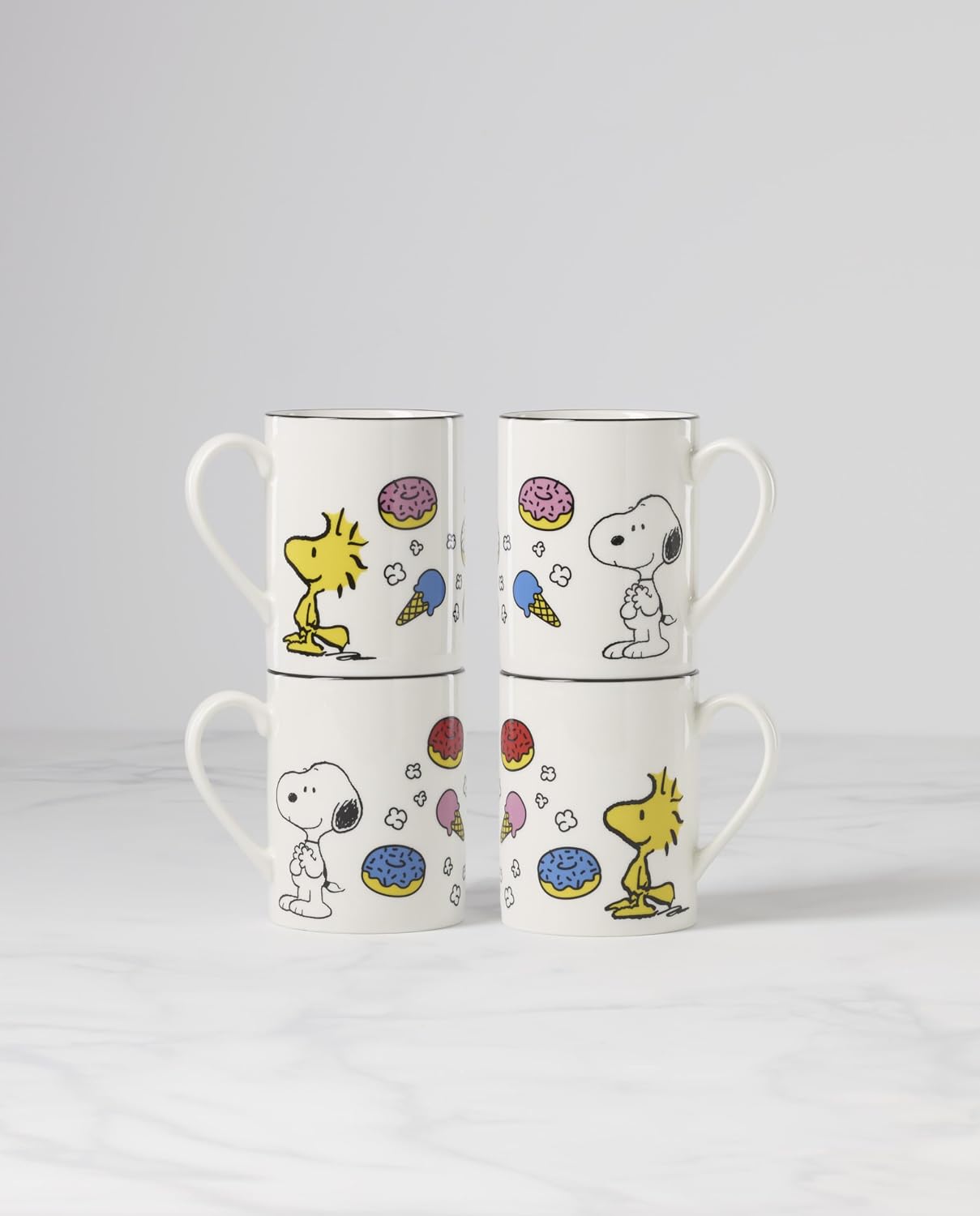 Thumbnail 1 de Lenox Porcelain Mug Set 16 oz