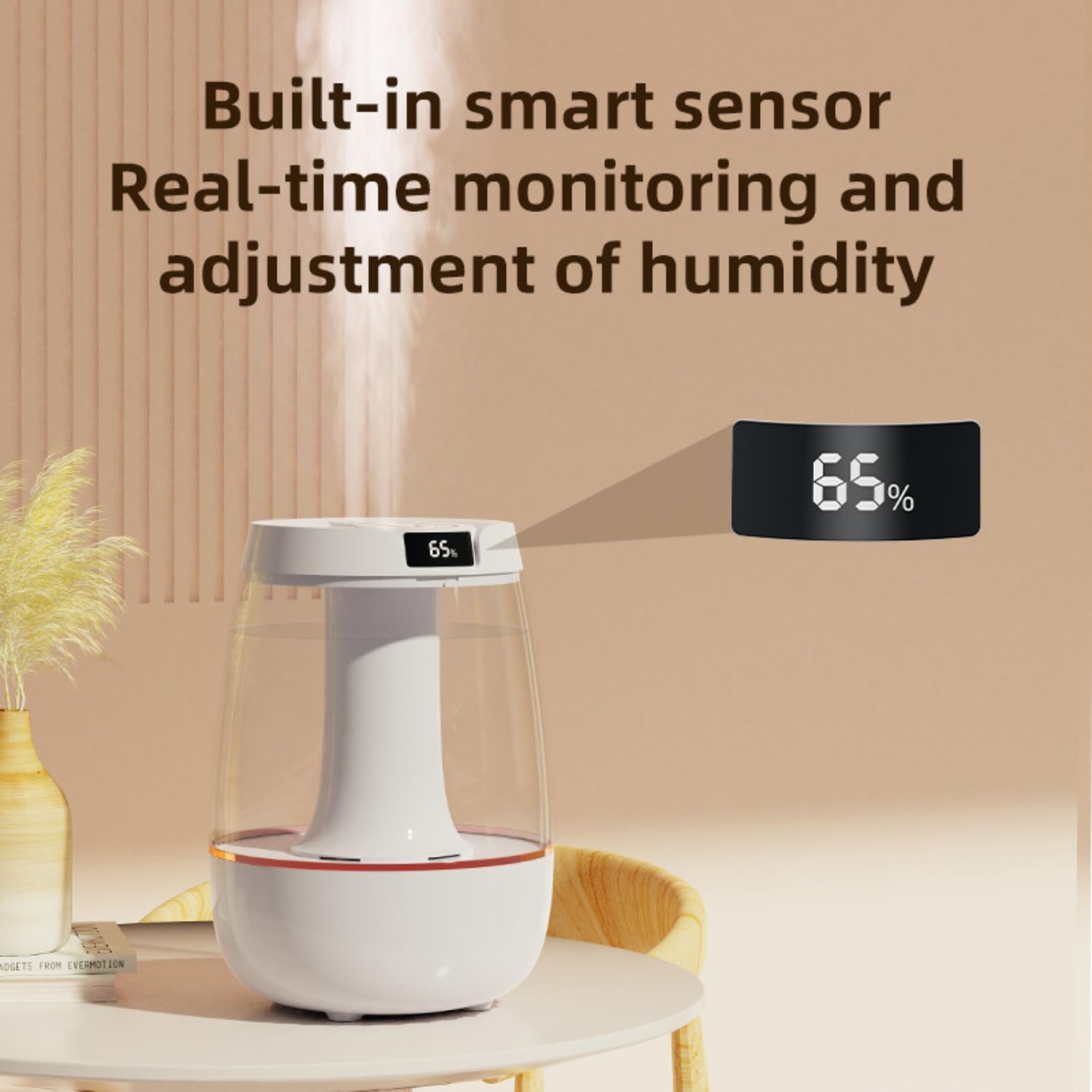 Thumbnail 4 de Valtreecho 3L Humidifier for Bedroom — Ultra-Quiet, Night Light, Auto Shut-Off