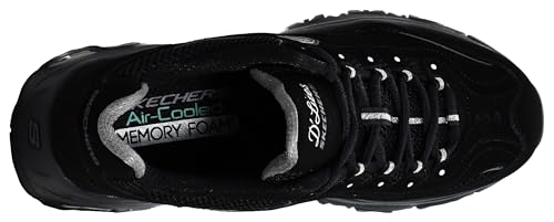 Thumbnail 4 de Skechers 11930EW para mujer en negro (Black) 39.5 EU W: zapatillas con plantilla viscoelástica y efecto “enfriamiento”