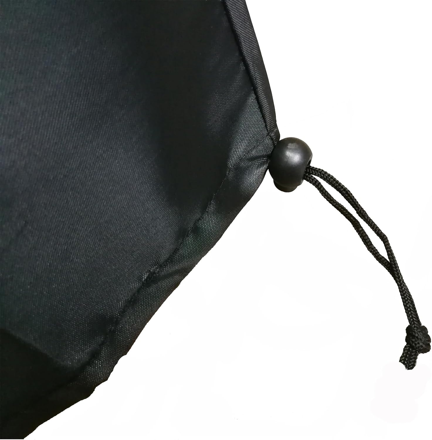 Detalle de LU2000 Turntable Dust Cover, Black Polyester with Adjustable Drawstring