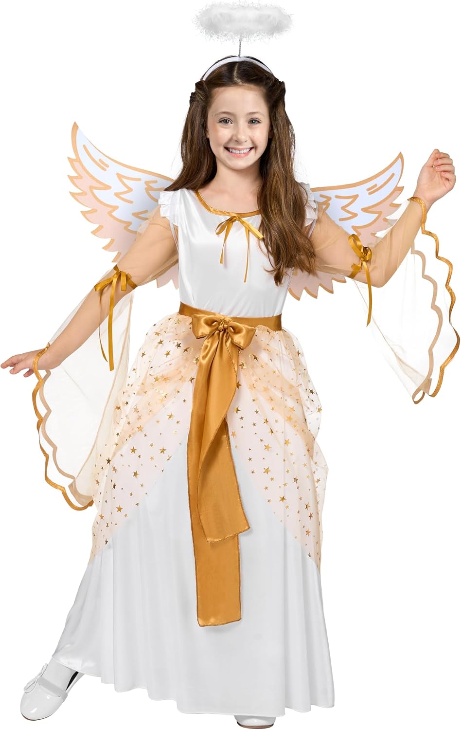 Detalle 2 de Spooktacular Creations Girls' Angel Costume, X-Large