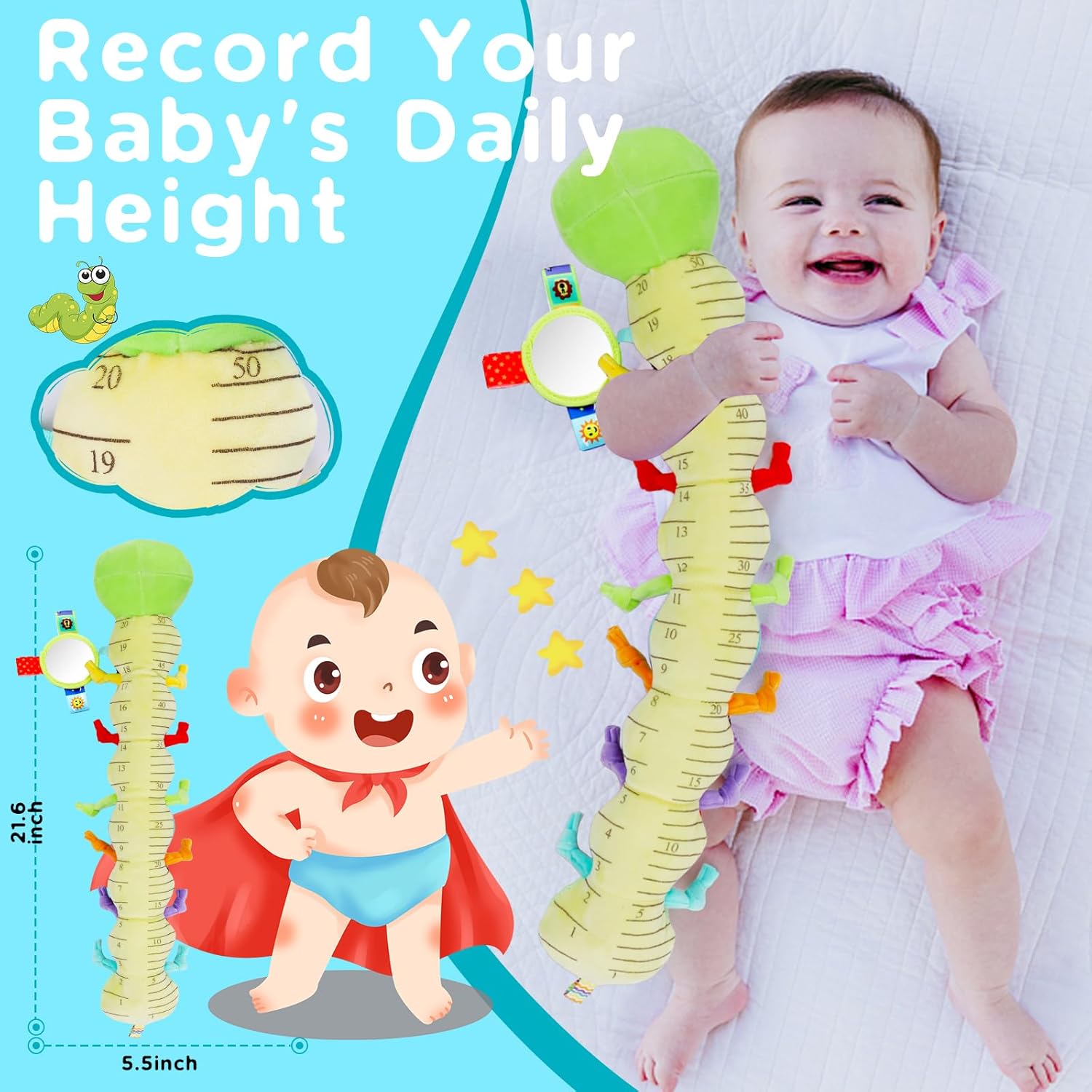 Thumbnail 5 de Baby Caterpillar Music Toy 0–12 Months