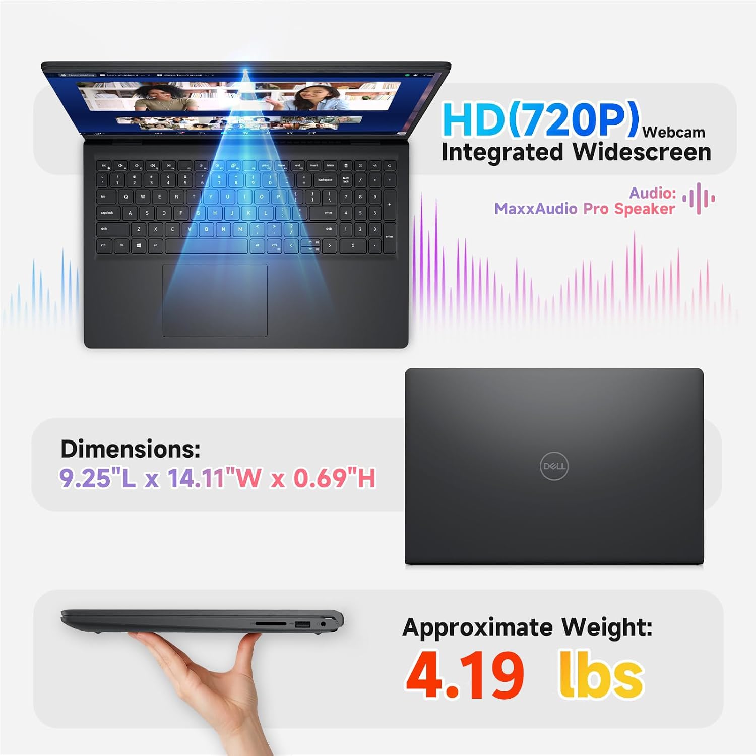 Thumbnail 6 de Dell 15.6-inch touchscreen laptop