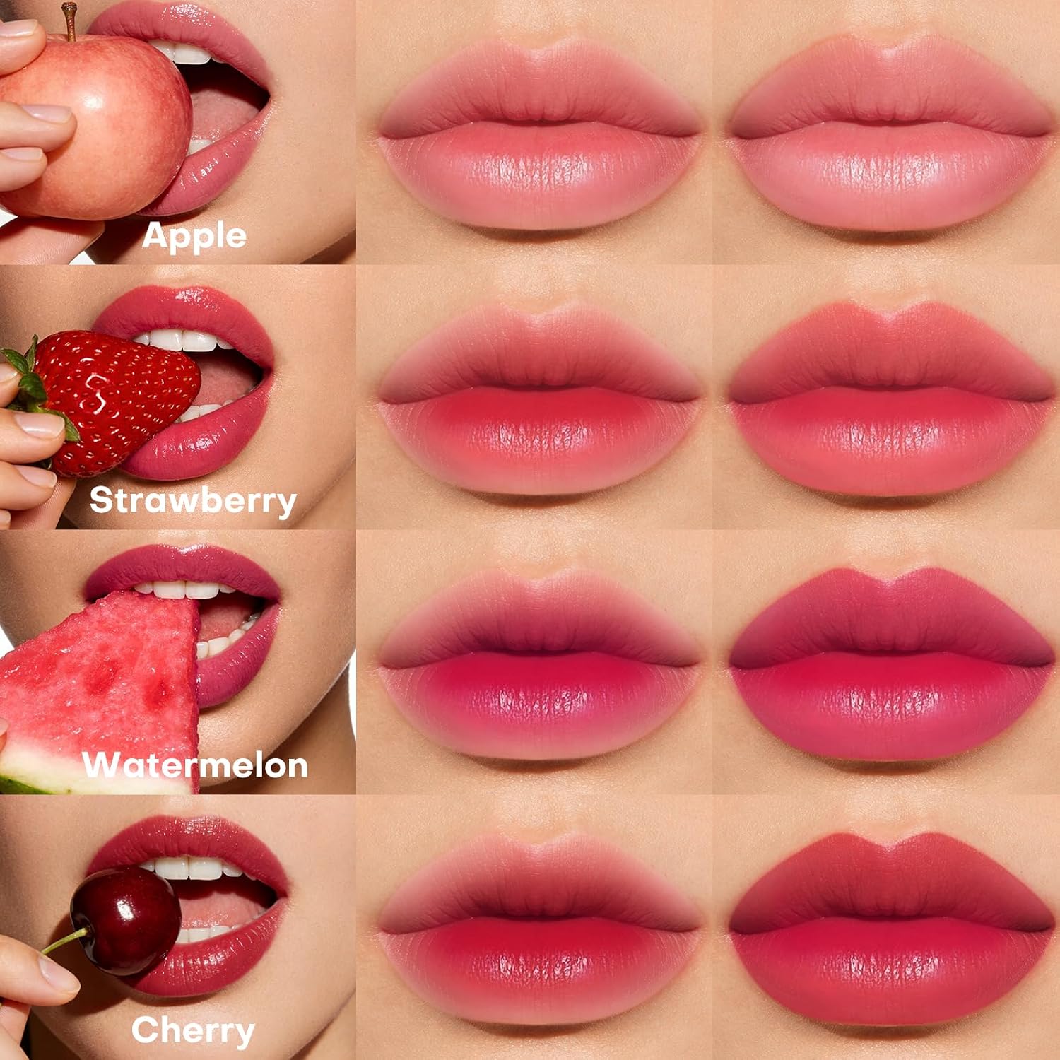 Detalle de bayfree 7PCS Lip Tint Stain Set – Tinta Labbra a lunga durata, impermeabile e no-transfer (Fruit Land)