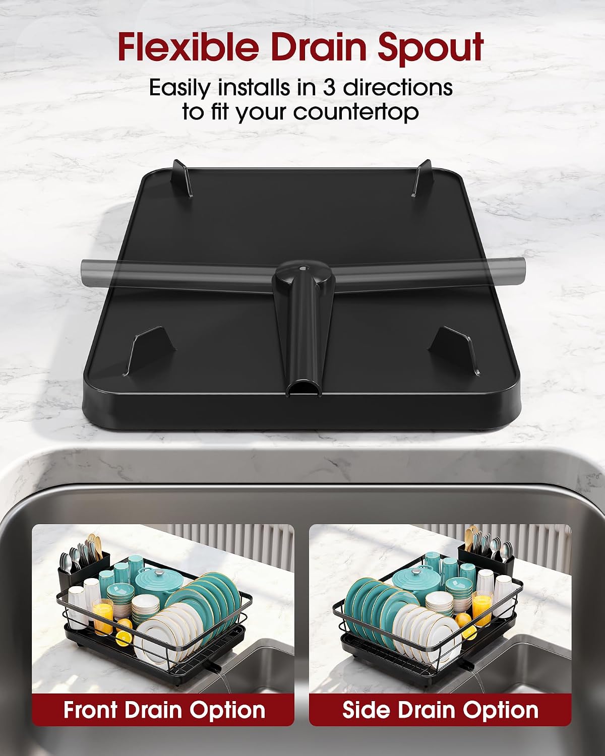 Detalle 2 de Sakugi Stainless Steel Dish Drying Rack
