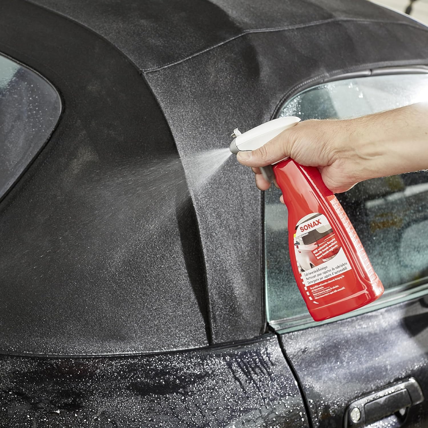 Thumbnail 3 de SONAX CabrioverdeckReiniger (500 ml) – stressesicheres Reinigungsmittel für Gewebe- und Kunststoff-Cabrioverdecke