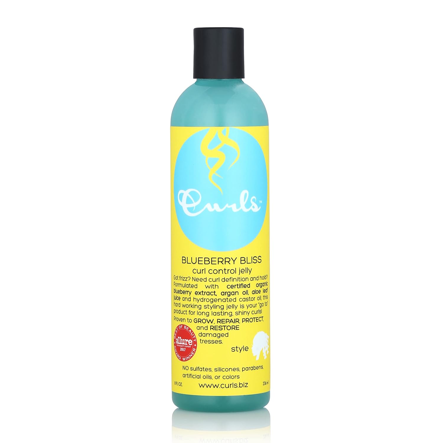 Detalle de Curls Blueberry Bliss Control Jelly 8 oz Hair Gel ๐ถ
