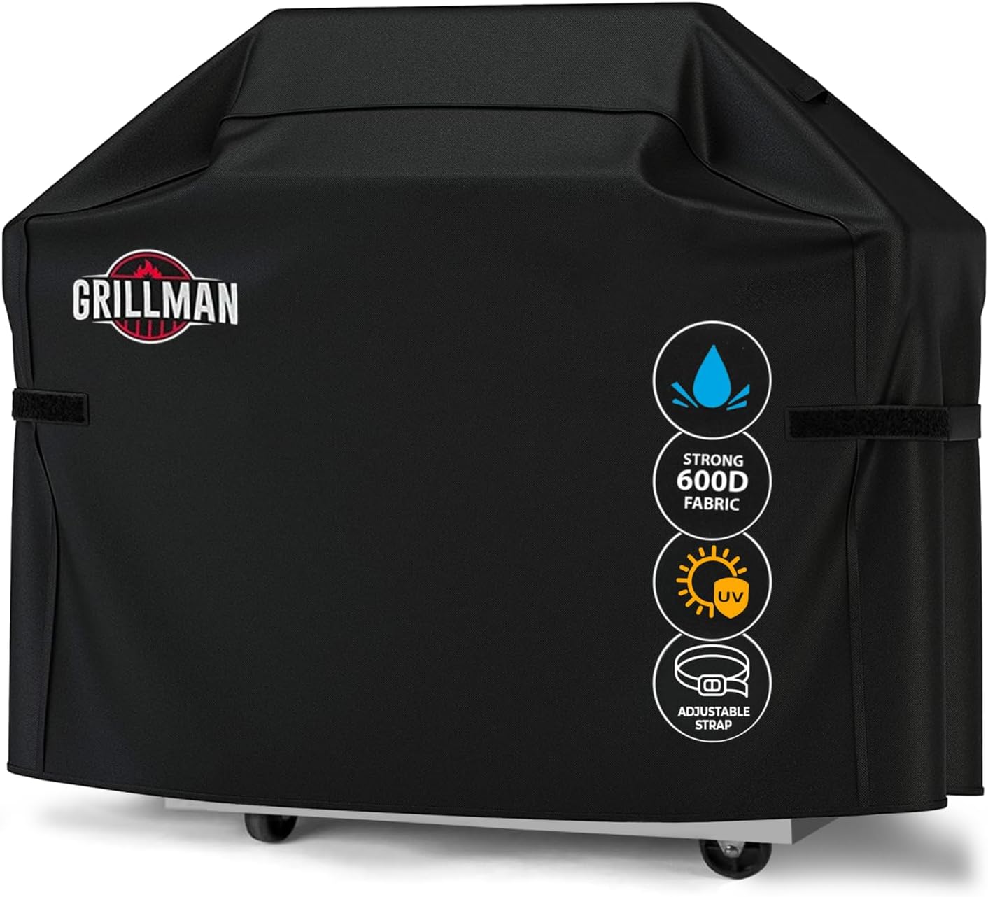 Thumbnail 6 de Grillman Heavy Duty BBQ Cover – 147 x 61 x 122 cm