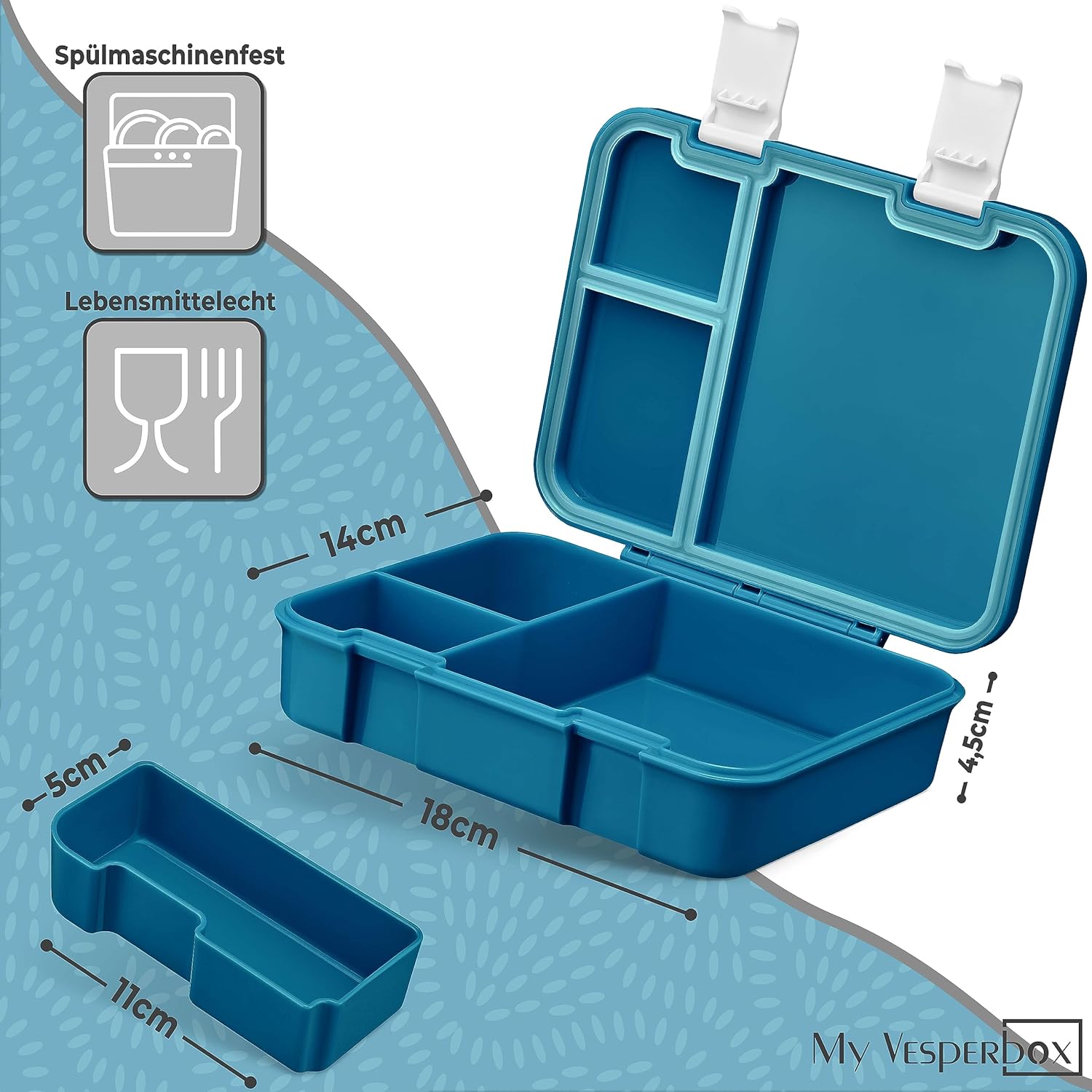 Detalle 2 de My Vesperbox Jin Bento Box Kinder