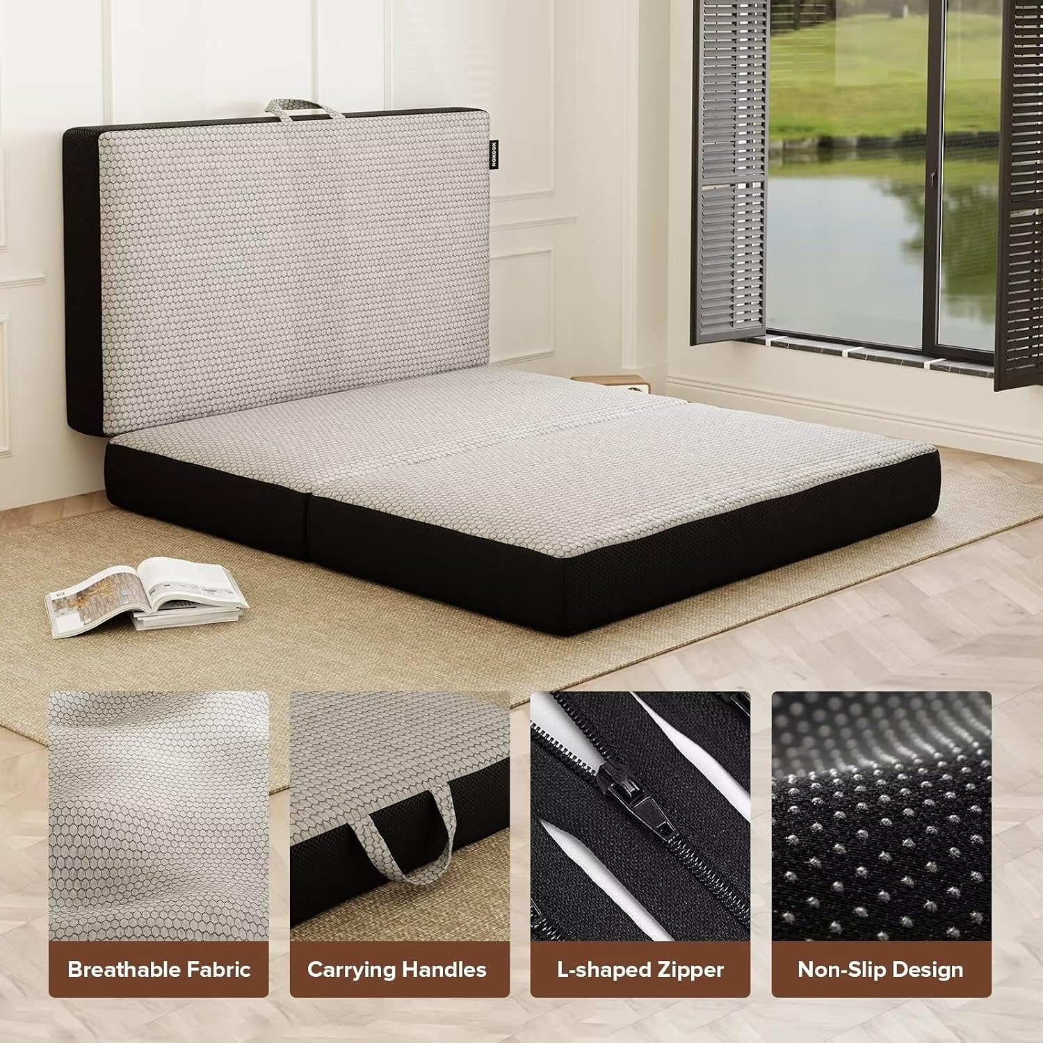 Thumbnail 5 de ROXGOX Trifold Memory Foam 6 Inch