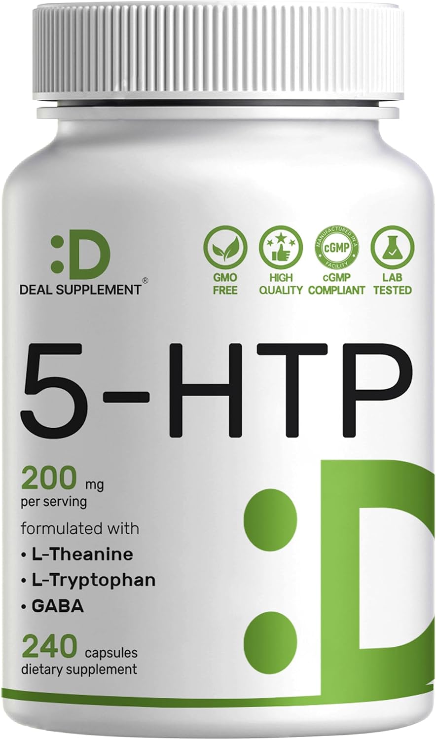 Detalle de 5-HTP Supplement, 240 Capsules