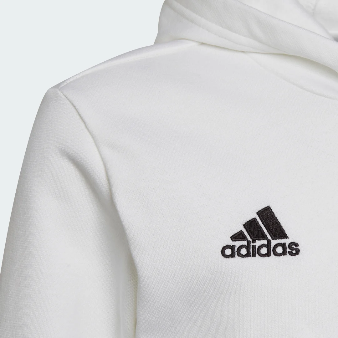 Detalle de Sudadera con capucha Entrada 22 de Adidas – Blanco
