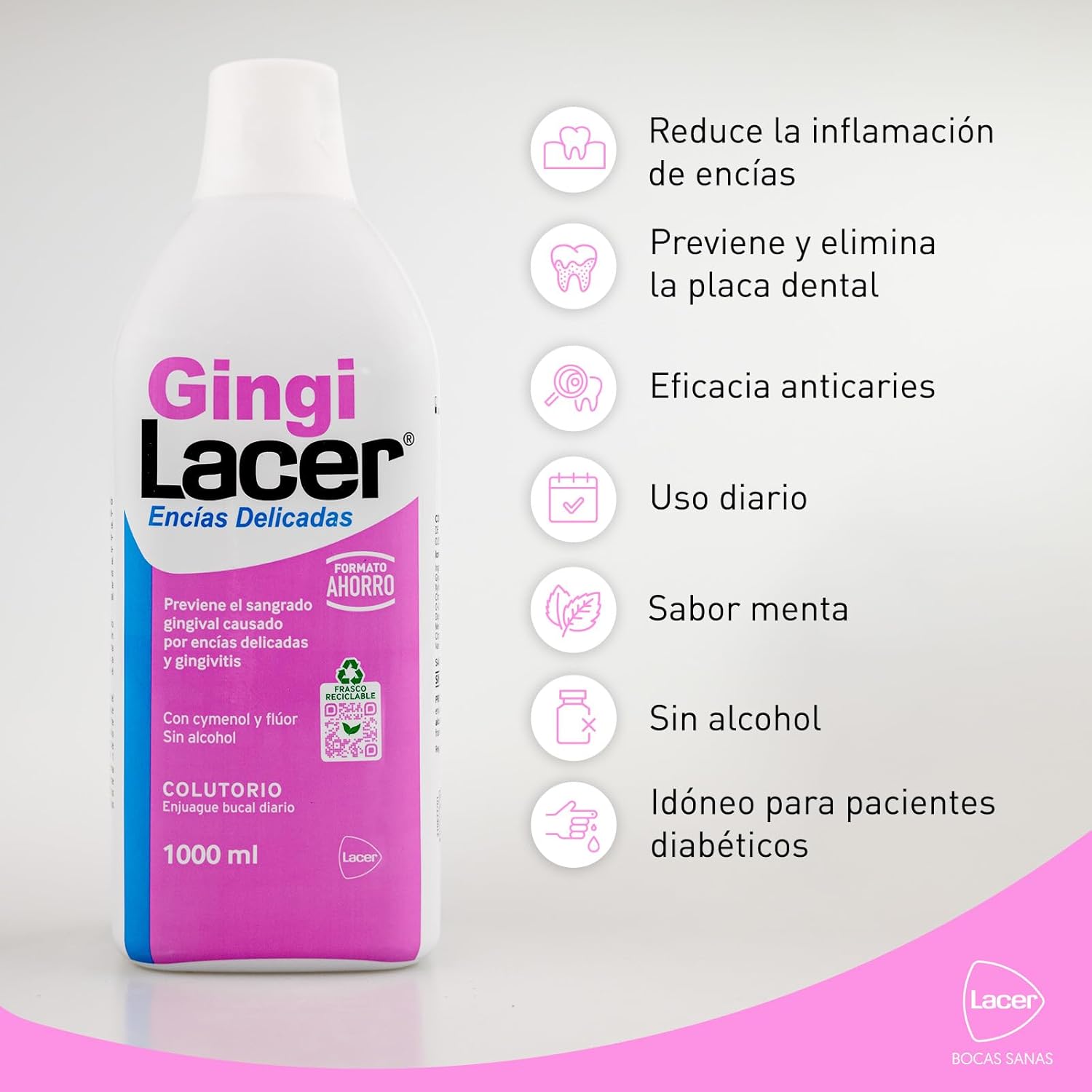 Thumbnail 3 de LACER GINGI Colutorio 1000 ml