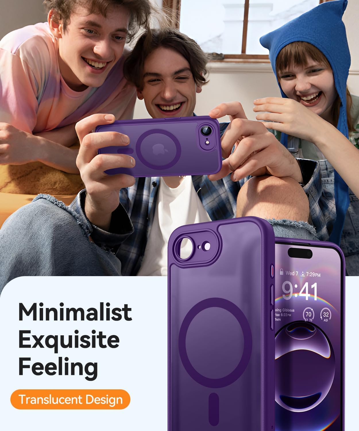 Thumbnail 6 de CANSHN Coque magnétique 6,1 pouces