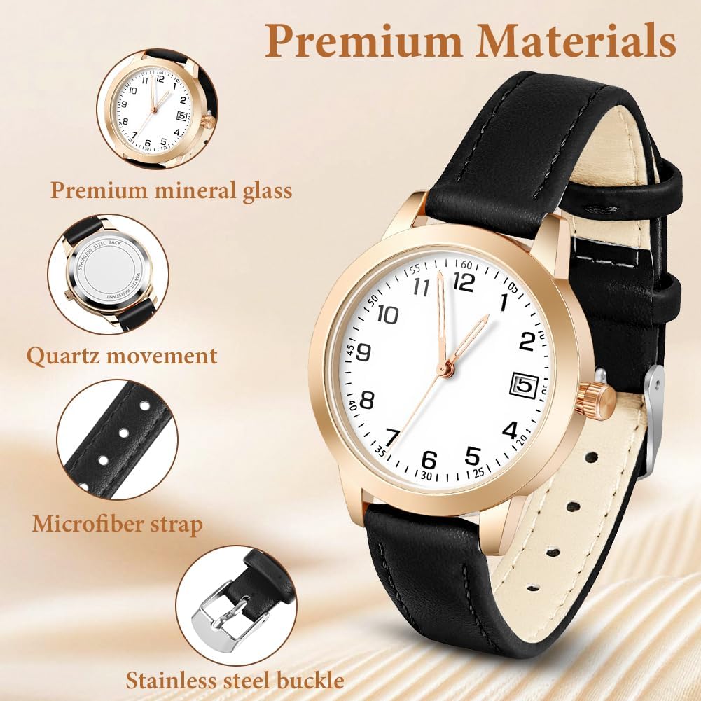 Thumbnail 2 de OFFCUP Damenuhr Leder Armband 32 mm