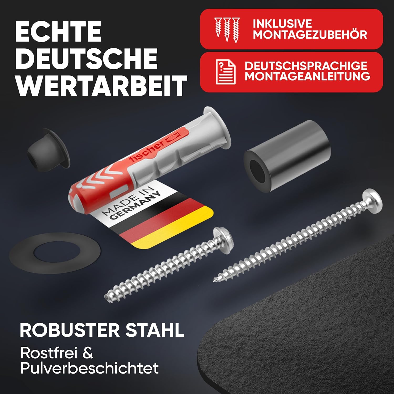 Detalle 2 de Adlerfokus Einhell Akku Wandhalterung 18V