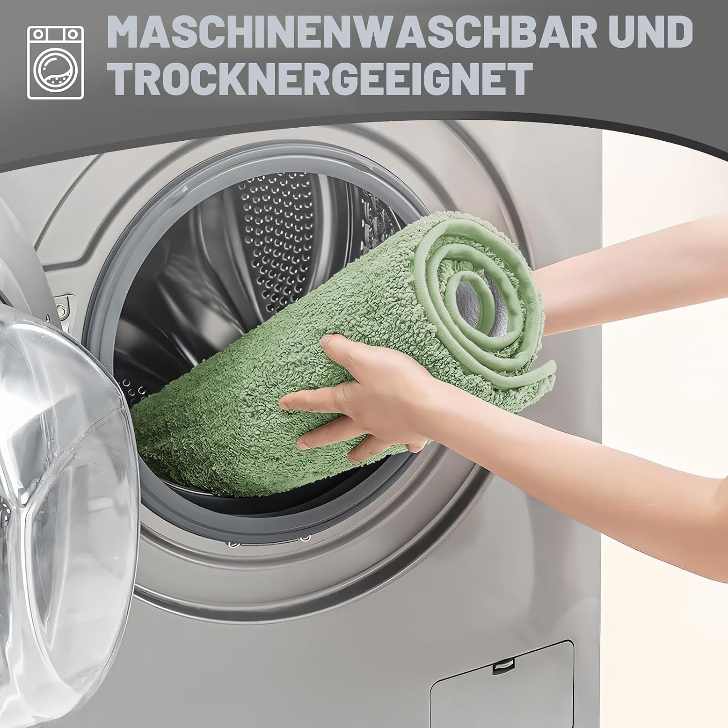 Thumbnail 5 de wyewye Mikrofaser-Badematte 40 x 60 cm