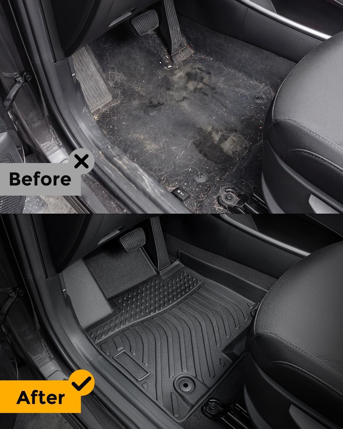 Detalle de Weather Liner floor mats for Mazda CX-5
