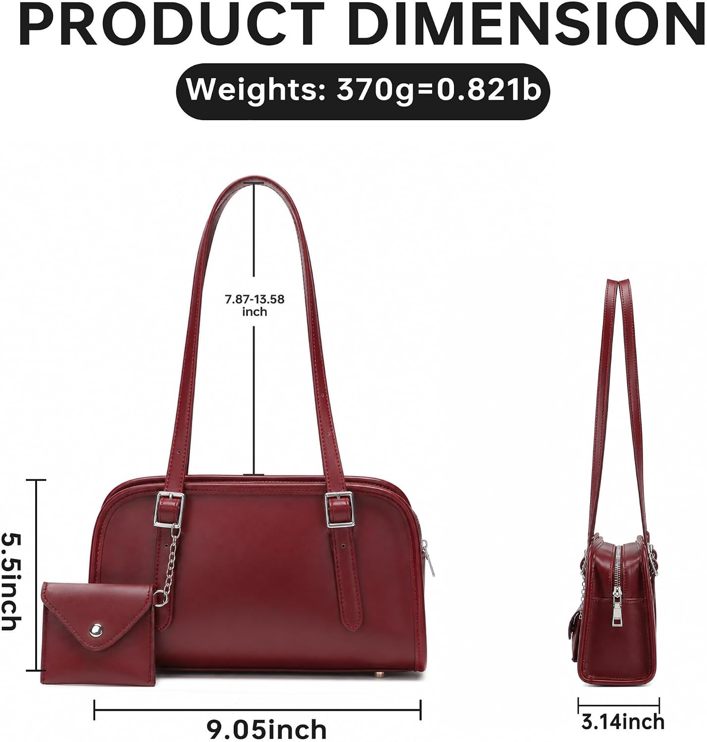 Detalle 2 de Goinsound Shoulder Bag in PU Leather