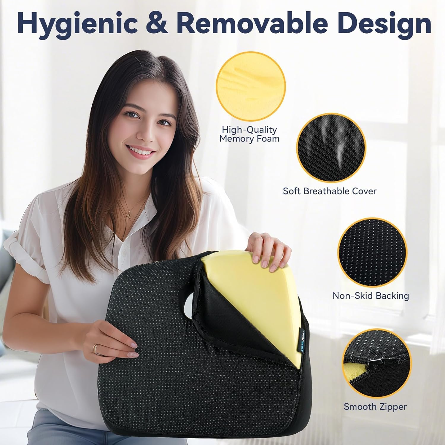 Thumbnail 4 de SKYNY Memory Foam Seat Cushion
