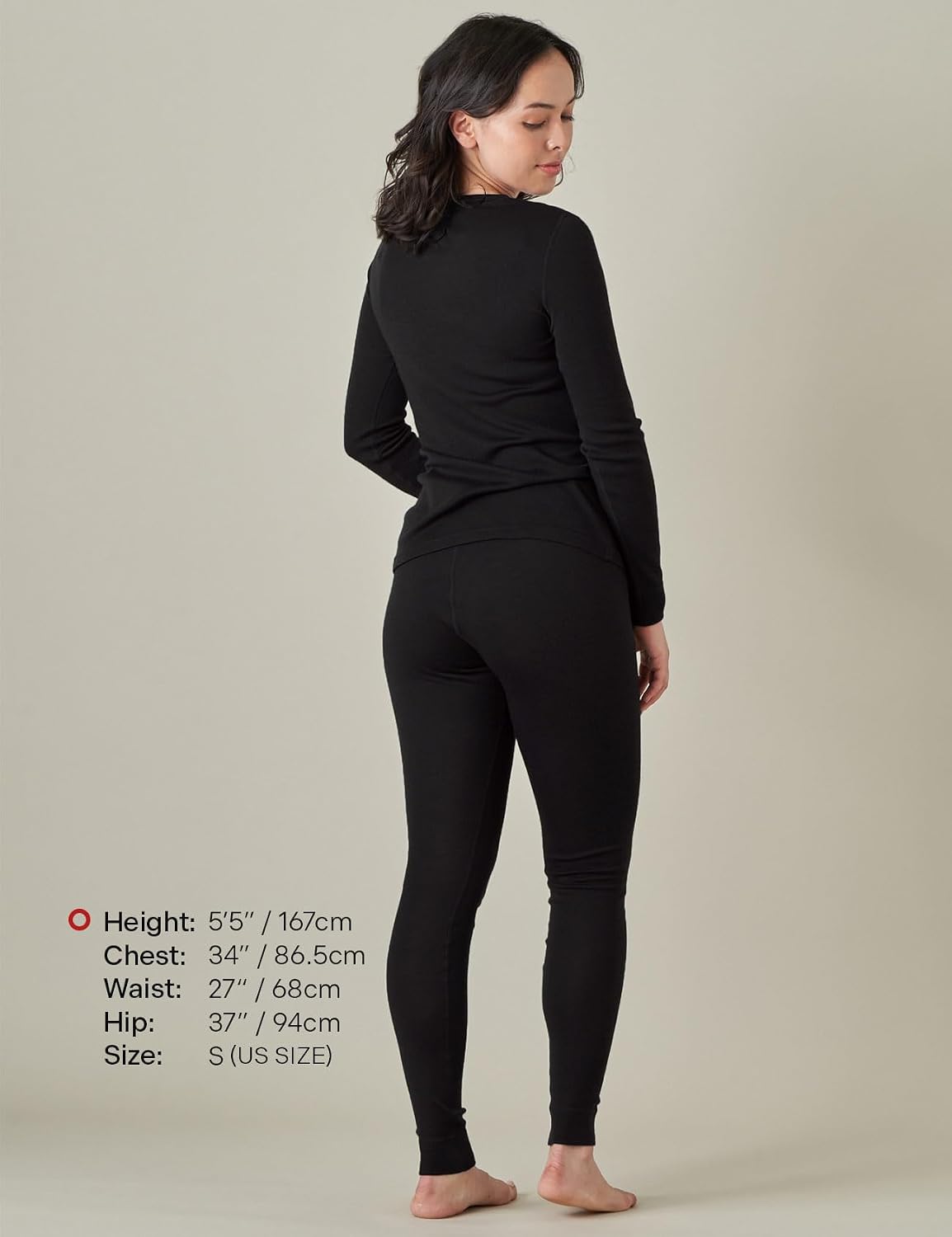 Detalle 2 de LAPASA Merino Wolle Unterwäsche Set Damen L91