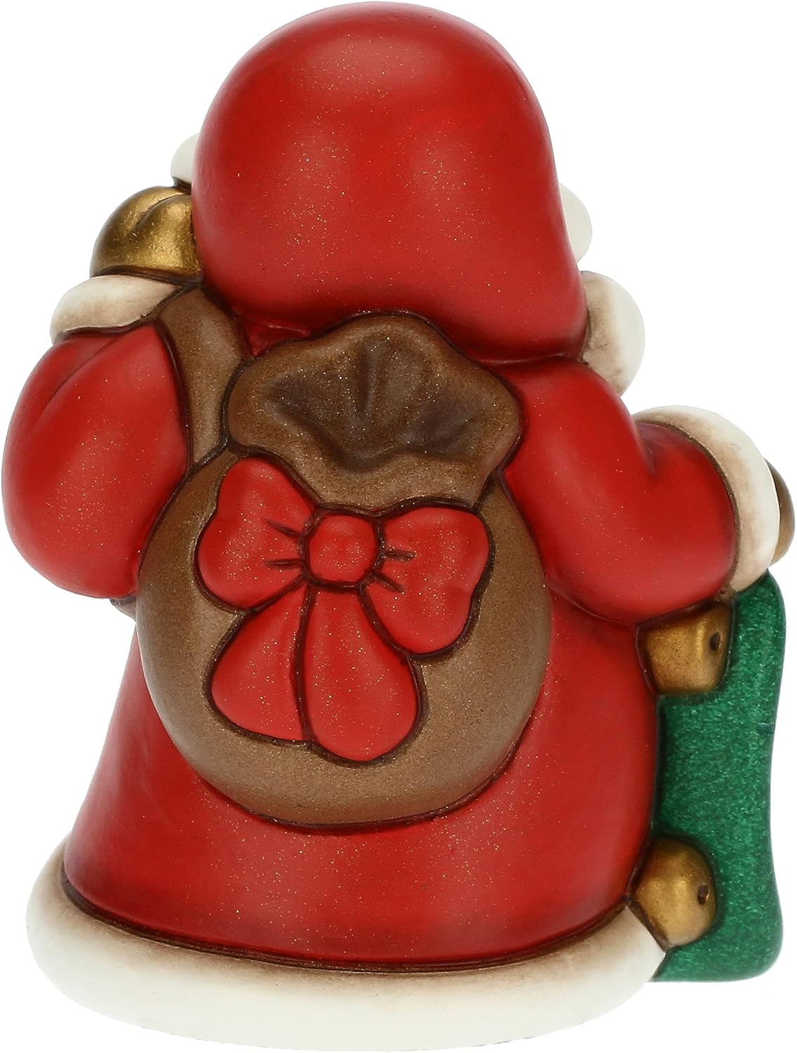 Detalle de THUN Babbo Natale su Skateboard in ceramica 6,1×5×8 cm 🎄