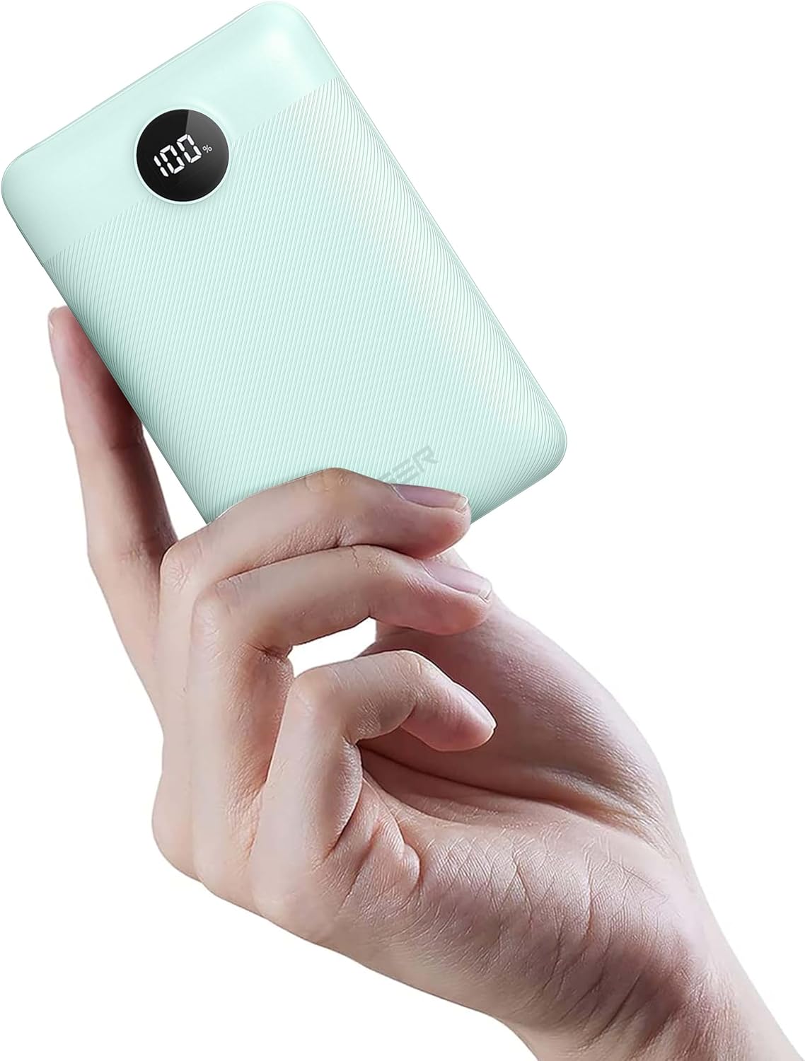 Detalle de VEGER Power Bank 20000mAh: ricarica rapida PD3.0 QC4.0 in formato compatto