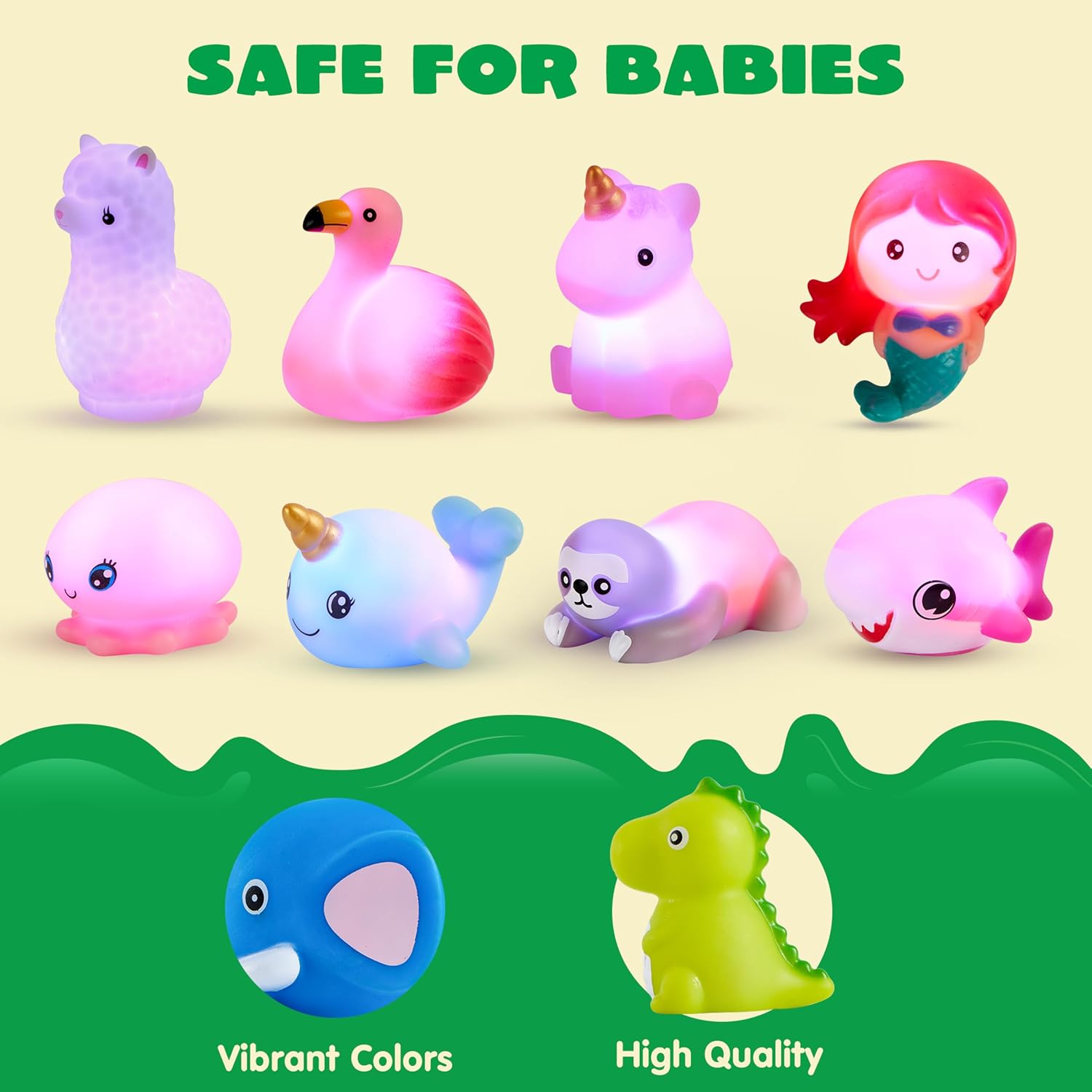 Thumbnail 4 de JOYIN 12 PCS Light-Up Bath Toys for Toddlers