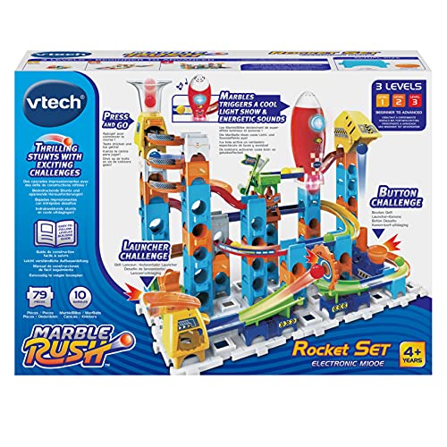 Detalle de VTech Marble Rush Rocket Set 🚀 - Circuito de Canicas para Niños