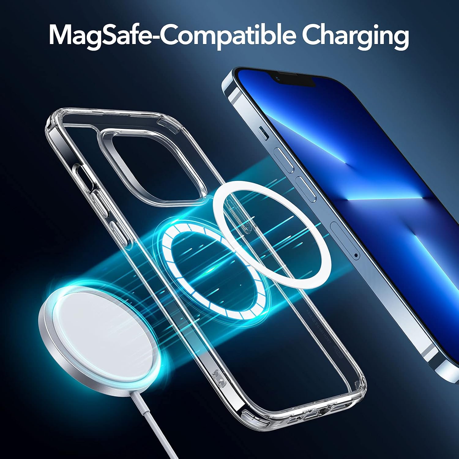 Thumbnail 2 de ESR iPhone 13 Pro Max Case — MagSafe HaloLock, Clear