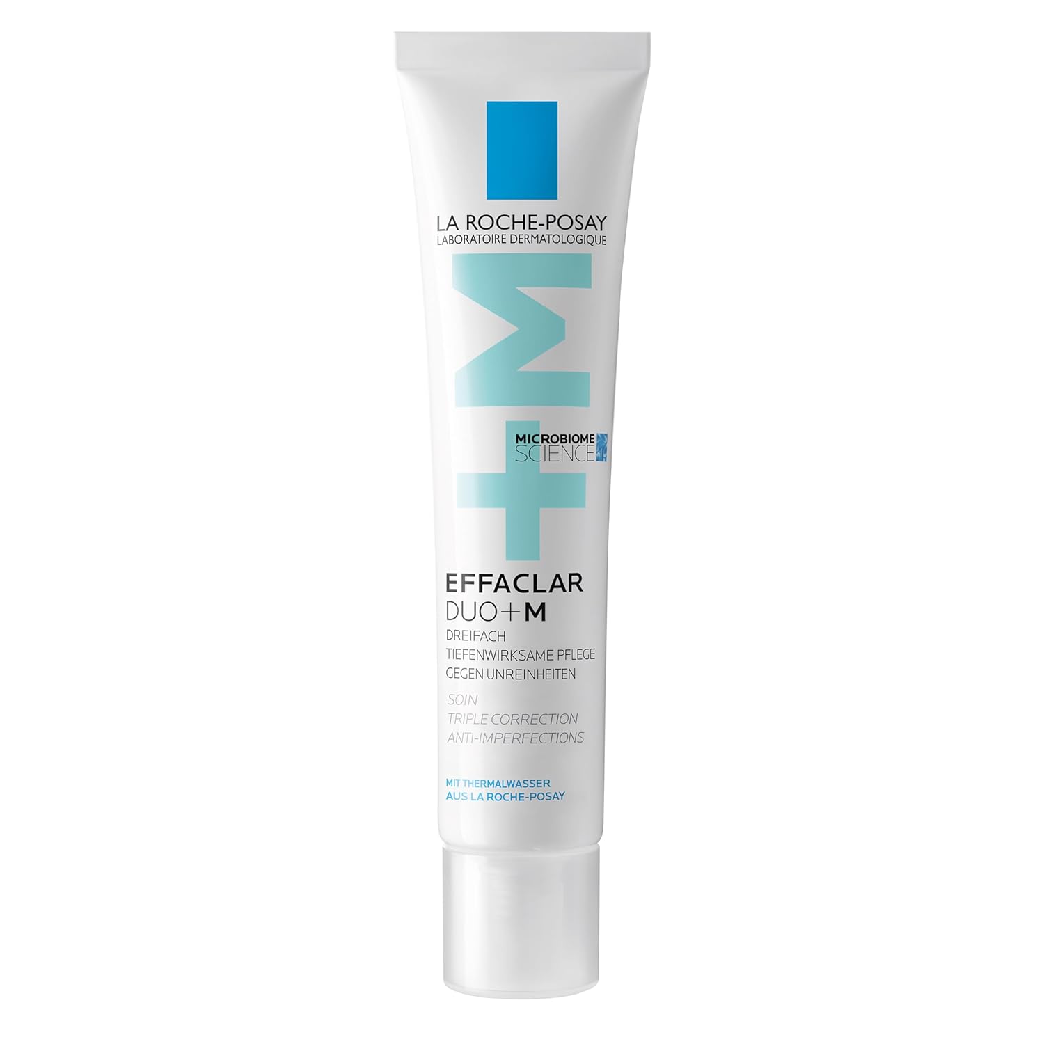 Detalle de La Roche-Posay Effaclar Duo+M Anti-Akne Gesichtscreme, 40 ml – Dreifach wirksame Pflege gegen Unreinheiten