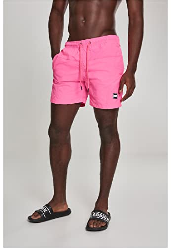 Detalle de URBAN CLASSICS Bañador para Hombre Estilo Moderno: bermudas cortos de secado rápido (XS-5XL)