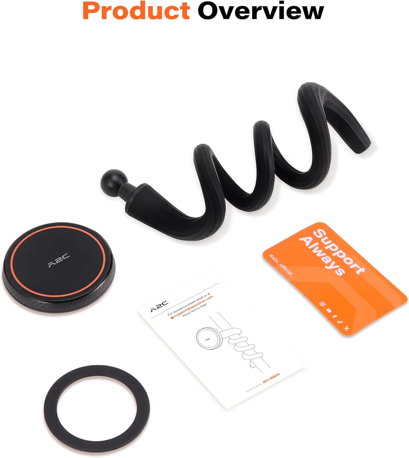 Thumbnail 6 de A2C Flexible Gooseneck Phone Holder 42cm