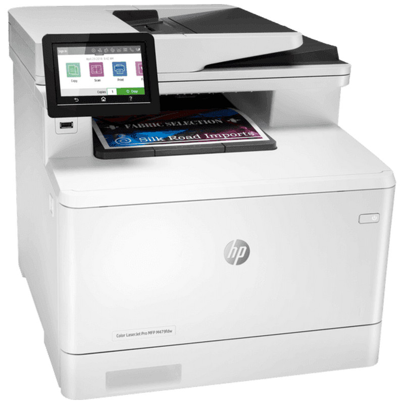 Detalle de HP Color LaserJet Pro M479FDW impresora láser color multifunción Wi‑Fi