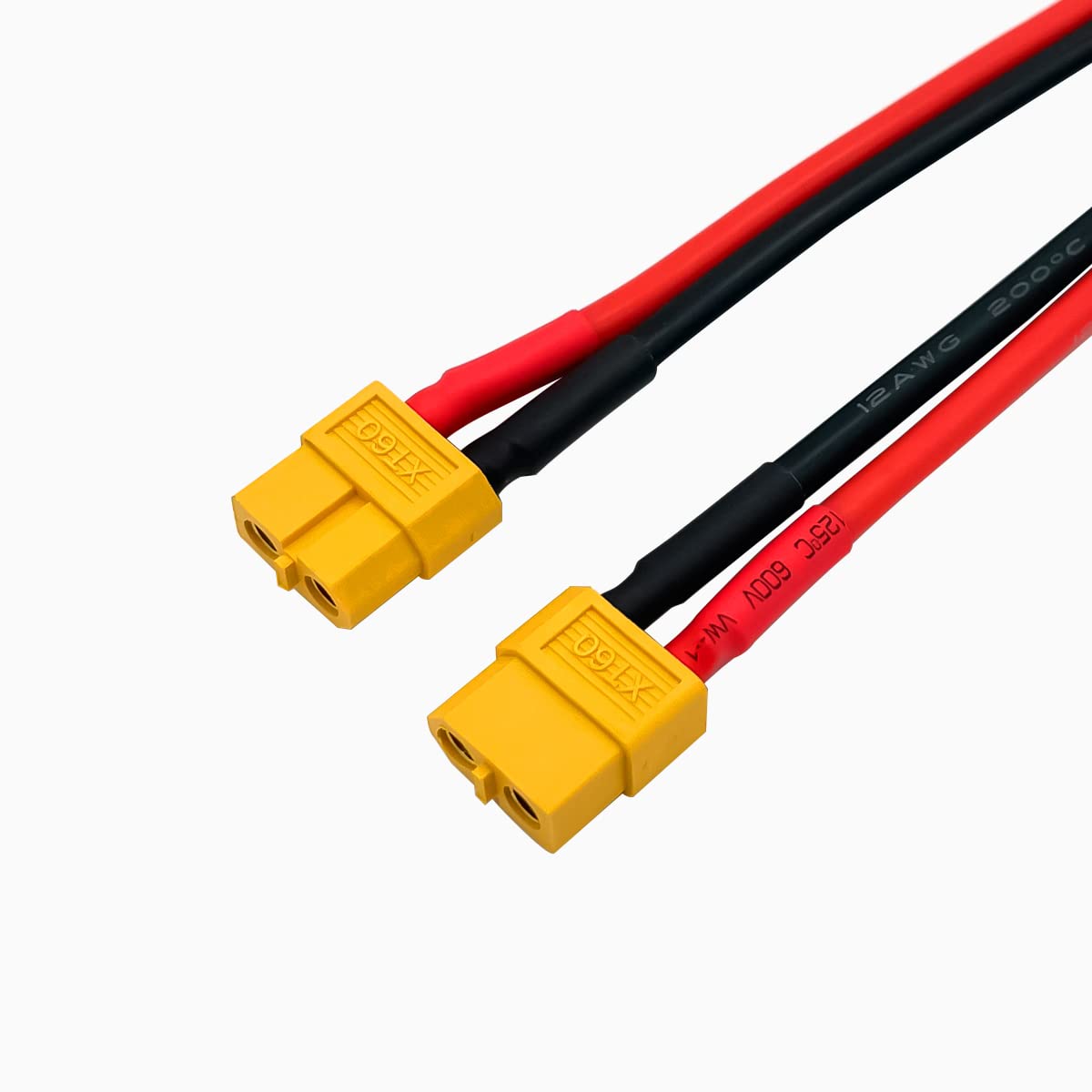 Thumbnail 2 de FLY RC XT60 Female to 4mm Banana Female Adapter Cable (2-Pack, 12 AWG, 30cm) for iSDT Charger