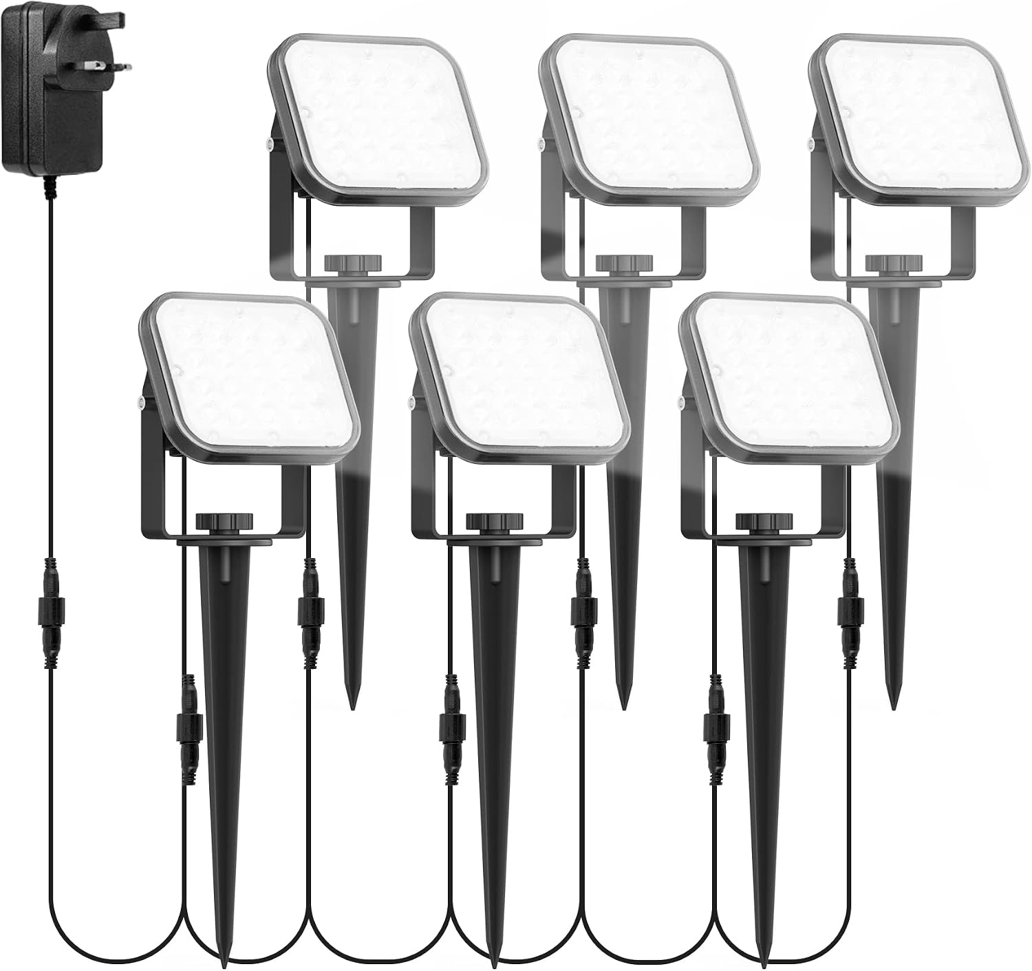 Detalle de NATPOW Garden Lights 6000K LED