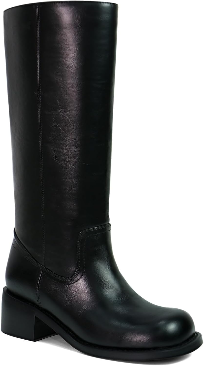 Thumbnail 6 de UBWDU Women's Knee High Boots with Chunky Block Heel