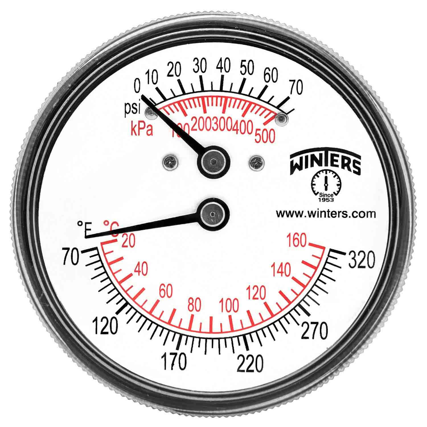 Detalle de Winters Instruments Tridicator Thermometer TTD401