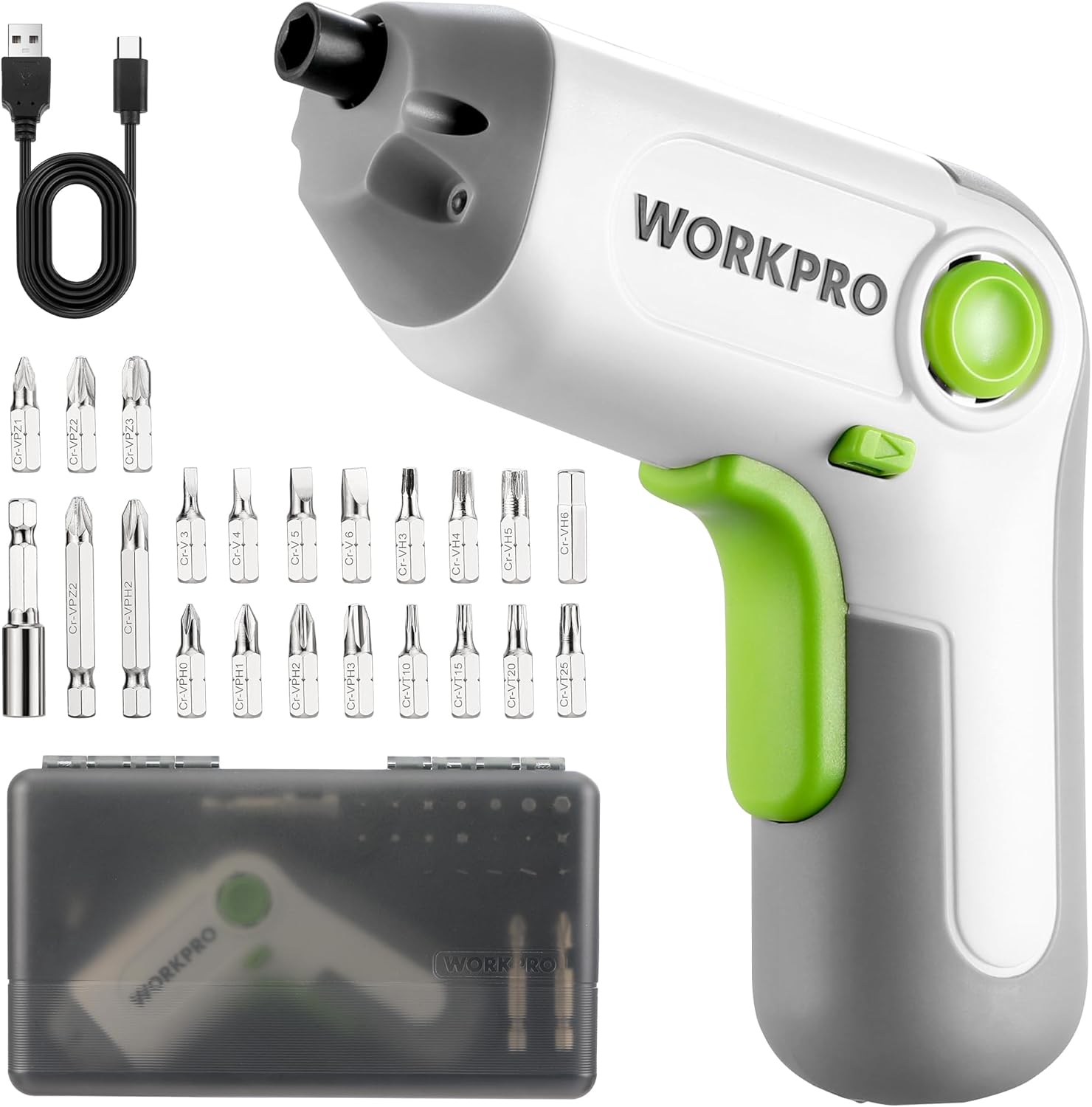 WORKPRO Avvitatore a batteria 3,6 V