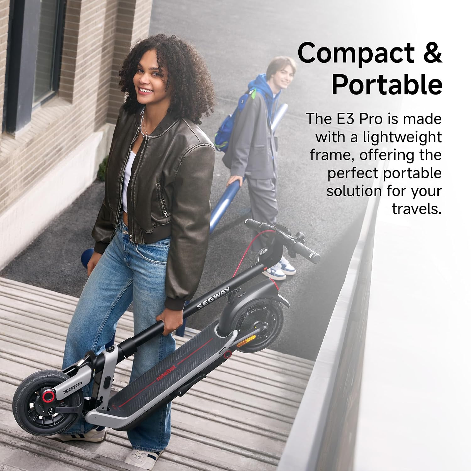 Detalle 2 de Segway Ninebot Electric Scooter E2 Plus II/E2 Pro/E3 Pro