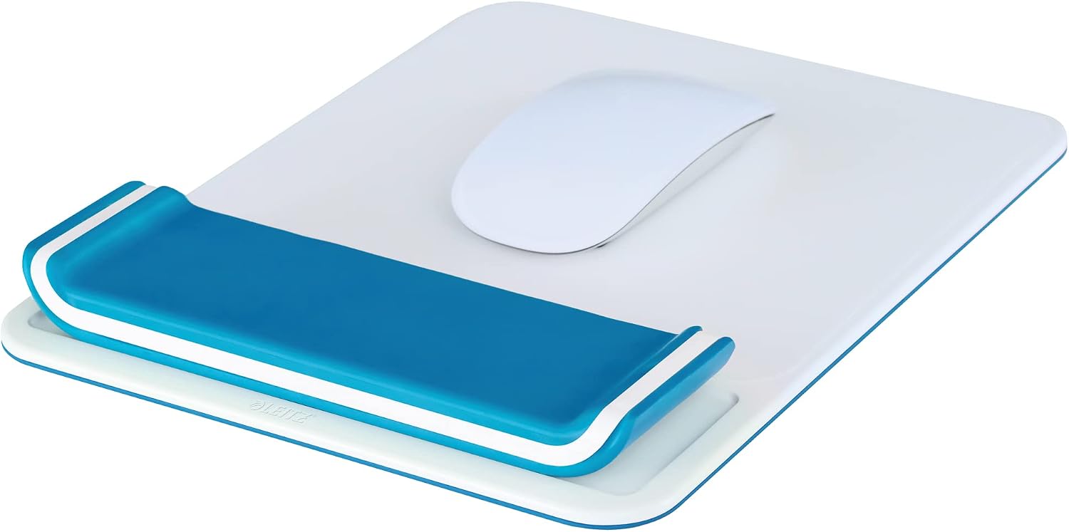 Thumbnail 6 de Leitz Ergo Cosy Poggiapolsi regolabile per mouse con supporto per polso in gommapiuma – Grigio chiaro